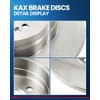 KAX Disc Brake Rotors Fit For Hyundai Sonata 2006-2010, Kia