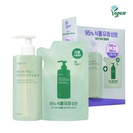 Shingmulnara Vegan Mugwort Mild pH Feminine Wash Special Set (300mL + 300mL)  - Shingmulnara Vegan Mugwort Mil