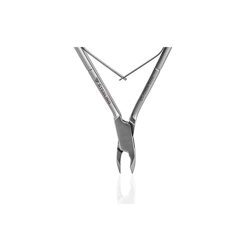 STERLING ST-12804 Cuticle Nippers Double Spring Extra Sharp Rustproof Stainless