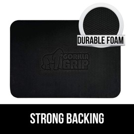 Gorilla Grip Anti Fatigue Cushioned Comfort Mat, Ergonomically Durable, Supportive, Padded, Thick and Washable, Stain-Resistant, Kitchen, Garage, Office Standing Desk Mats, 32x20, Brown