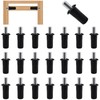SATUY 24Pcs Cabinet Door Repair Pins, Damper Replacement Spring Loaded