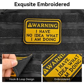 Hargs 20pcs Funny Tactical Morale Patches Pack, Hook & Loop Patches Set for Caps, Bags, Backpacks, Vest, Military Uniforms,Tactical Gears Etc