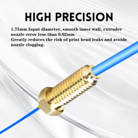 IdeaFormer 10 pieces 0.6 mm 3D printer brass nozzle, extruder cobra 2 brass nozzle set for 1.75 mm filament for Anycubic Kobra 2, Kobra 2 Pro, Kobra 2 Neo, Kobra 2 Plus, Kobra 2 Max 3D printers