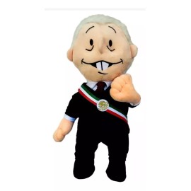 KFMC Peluche Amlo Presidente Muñeco