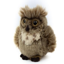 Teddys Rothenburg Cuddly Toy Owl/Owl/Owl Brown Standing 17 cm Plush Owl