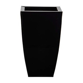 Nearly Natural 13in. Tapered Square Metal Planter