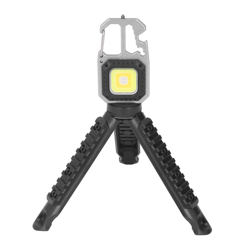 Keychain Work Light USB Charging Portable Pocket LED Flashlight Multifunctional