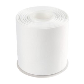Joycrosso 4" Inch Grosgrain Ribbon 25 Yards-Roll Set for Chair Sash Gift Wrapping Party Favor Home Decoration Craft Supplies, White