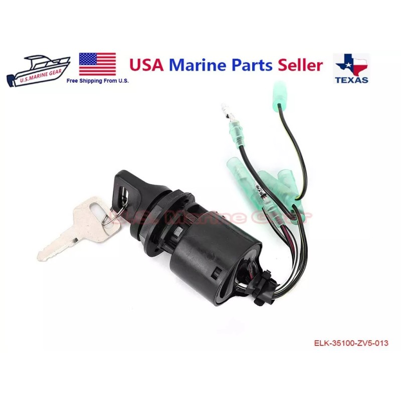 MG Honda Outboard Ignition Key Switch 75 90 90 115