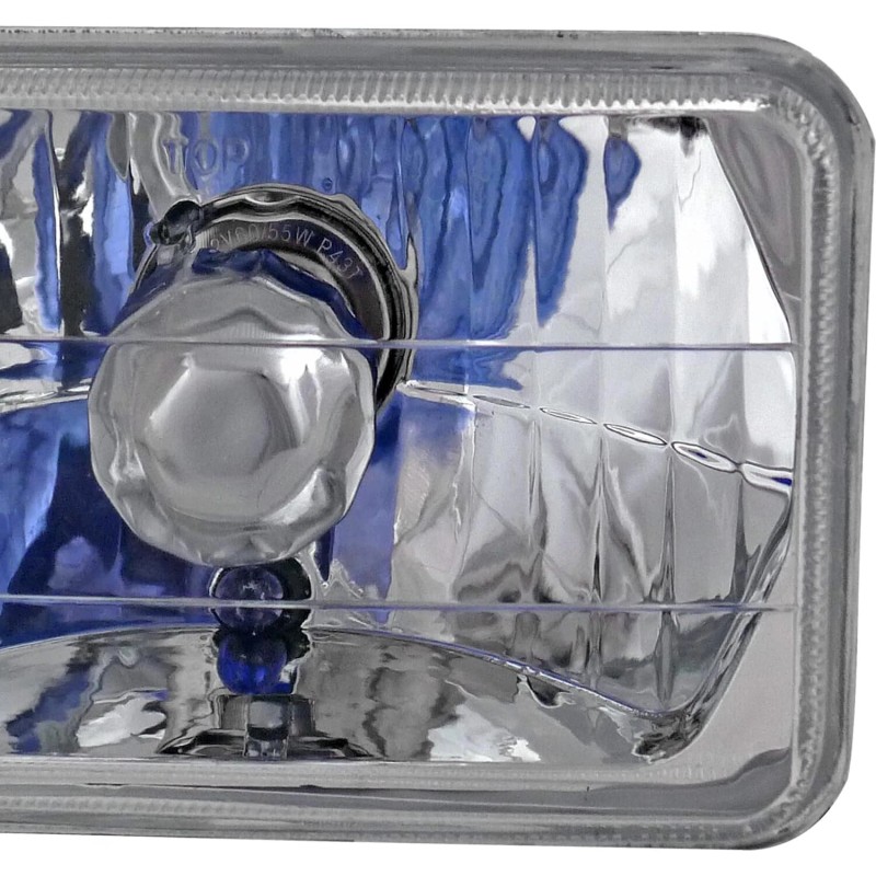 Bricologht DOT NEW 7x6" GLASS LED Headlight Hi/Lo Beam 120W