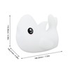 Night Light Silicone Cute Shark USB Rechargeable LED Colorful Night