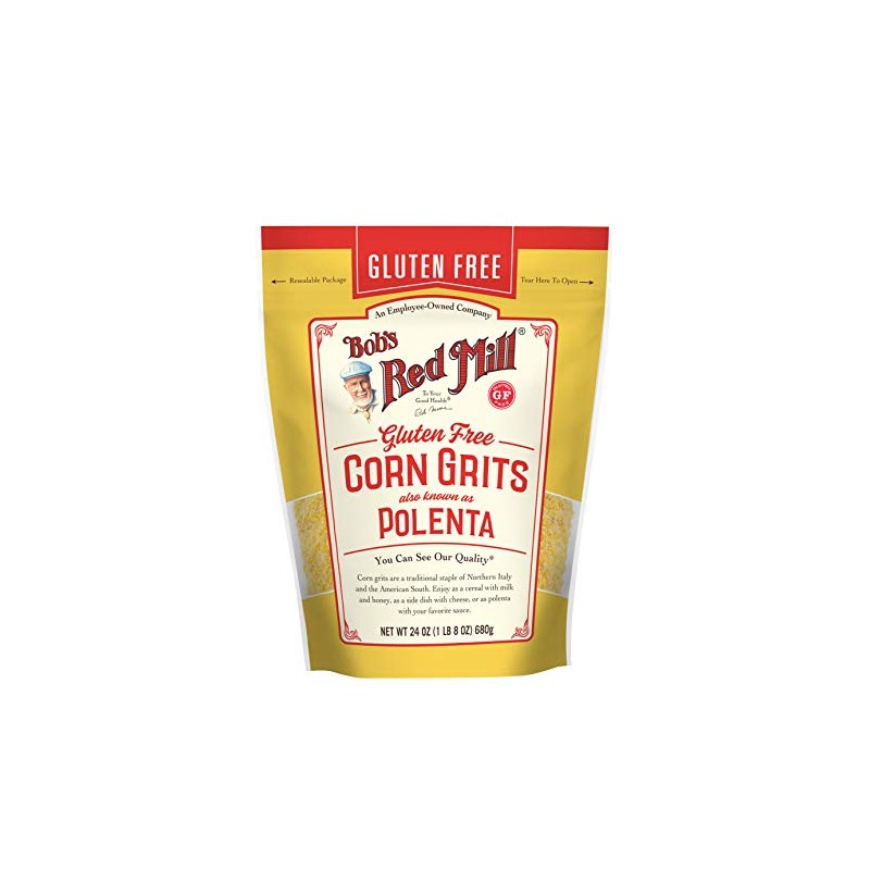 Bob's Red Mill Gluten Free Corn Grits Polenta, 24 Oz