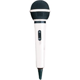 Mr Entertainer G156D Dynamic Handheld Karaoke Microphone WHITE