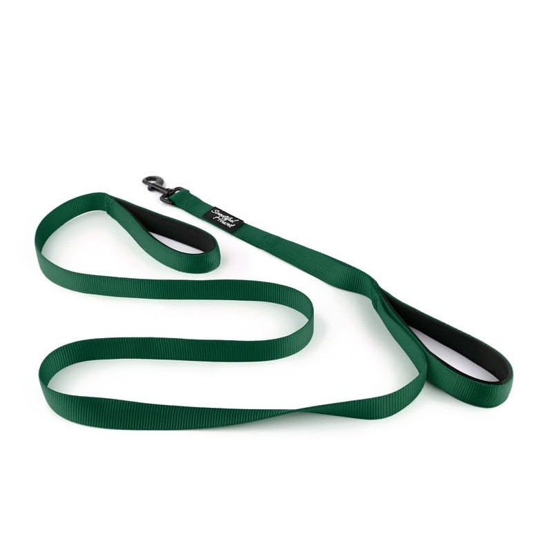 Snootiful Hound Double Handle Dog Lead - Padded Leash With