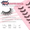 WISPY 인조 속눈썹 위스피 내추럴 룩 15MM 0.1MM 얇은 밴드