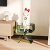 solaround Acrylic Nightstand Side Table Modern Design Clear Home Decor