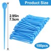 BEIQIYA 100pcs Brush Hair Roller Pick, Plastic Roller Pins for
