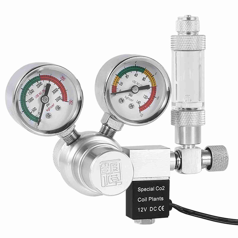 CO2 Pressure Relief Dispenser Water Regulator for Aquarium Regulator
