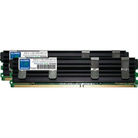 2GB (2 x 1GB) DDR2 800MHz PC2-6400 240-PIN ECC FULLY BUFFERED (FBDIMM) MEMORY RAM KIT FOR MAC PRO (EARLY 2008)