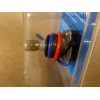 Ideal 774062 3-Way Brass Rotary Switch, 2 Circuit, 5/8" Shank,