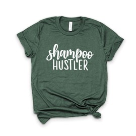 Hair Stylist Shirt - Hair Stylist Gift - Shampoo Hustler - Hair Dresser Gift - Hairdresser Gift - Hair Squad Tee - Softstyle Unisex Tee
