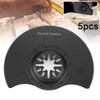 Multitool Saw Blades, Multitool Accessories, 5 Pieces Circular Oscillating Saw