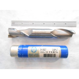 MELIN TOOL USA NEW MELIN USA COBALT 27/32" CUT DIA X 1-1/2" LOC X 5-1/2" OAL 2FL DOUBLE ENDMILL