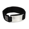Lap Band Patient Sport Medical ID Alert Bracelet with Black