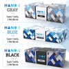 Hand-E Touch Blue Nitrile Disposable Gloves X Large 100 Count