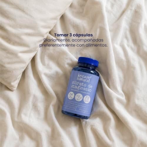 JOYCARE NATURAL Citrato de Magnesio en Cápsulas Relajación y el Bienestar (120 cápsulas)