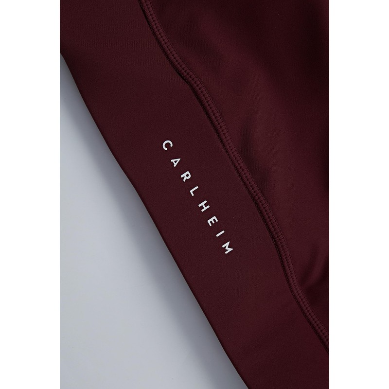 Carlheim Women's Serenita Active Collection X-Back Sports Bra, burgundy