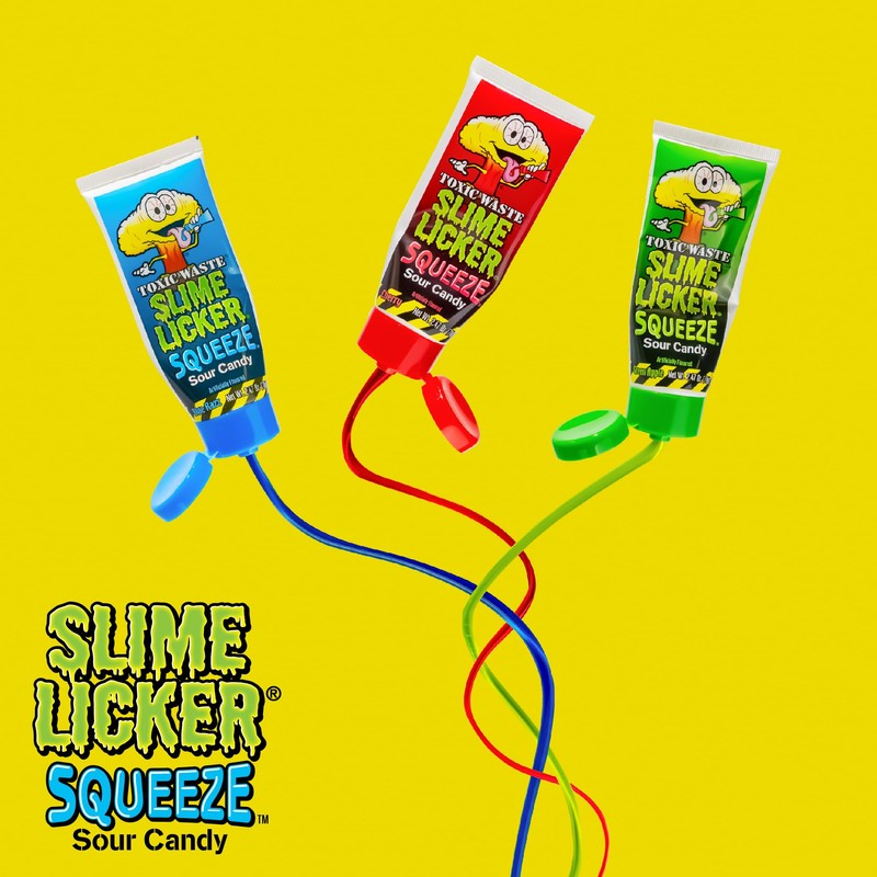 TOXIC WASTE - Slime Licker Squeeze - Sour Squeeze Slime