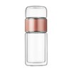 Tea Infuser Bottle 420ml Double Layer Stainless Steel Leakage Proof