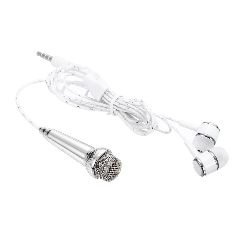 MECCANIXITY Mini Microphone Tiny Microphone Portable Microphone Mini Mic with