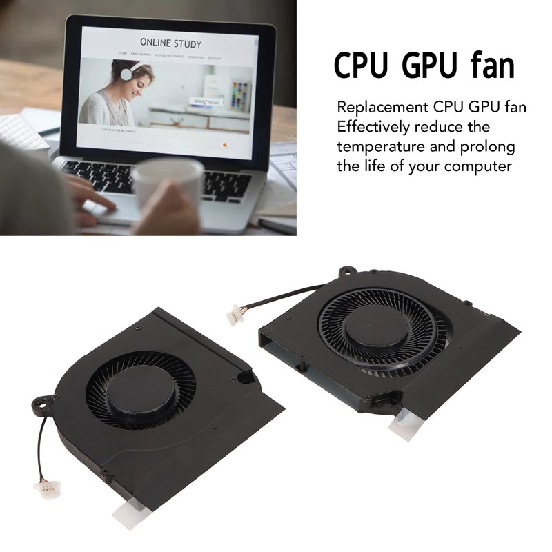 CPU GPU Cooling Fan Replacement for Acer for AN515 55
