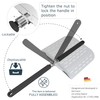 neatNuseful Pizza Peel 12 inch with Long Foldable Handle –