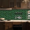 BSABSAQAA 10 Sheets Backsplash Tile Peel and Stick for Kitchen