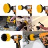 5 Pack Drill Brush Attachment Set, 1/4in Power Scrubber Cleaning
