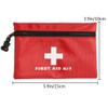 AOUTACC Mini First Aid Kit Empty, Travel Empty First Aid