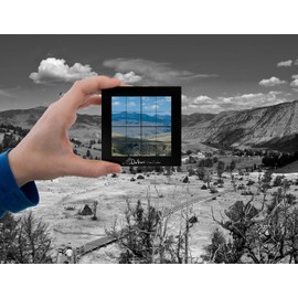 Creative Mark Davinci Artist Viewfinder - 3" x 4" Viewfinder for Drawing Allows Scene or Object in Eight Sections