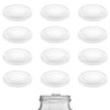mikken 12 Lids TO 70/7.3 cm Twist-Off Replacement Lid Screw