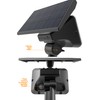 2-Pack Solar Spotlights with 64 LEDs, IP65 Waterproof Outdoor Landscape