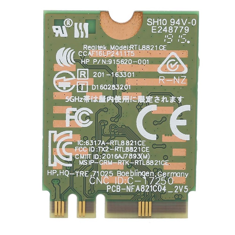 AC Wireless Network Card, RTL8821CE 433M High Speed Transmission Network