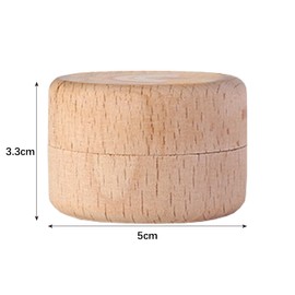 CHUNLINLAODA Zahndose Milchzähne für Jungen Mädchen, Holzdose Milch Zähne, Personalisiert Milchzahndose, Geschenkideen zu Taufe und Geburtstag Geschenke für Neue Eltern (A)