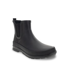 Western Chief Women's Waterproof Chelsea Rain Boot, Black, 8