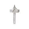 Amana Tool 56144 Carbide Tipped Point Cutting Roundover Router Bit