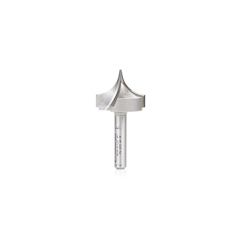 Amana Tool 56144 Carbide Tipped Point Cutting Roundover Router Bit