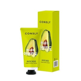 CONSLY_Avocado Hand Essence Cream, Lightweight and Nourishing Hand Cream for Dry and Dehydrated Skin, Soothes Irritation and Restores Skin Barrier