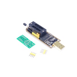 KNACRO CH341A USB Programmer Provide 5V & 3.3V Power Output, Support 24EEROM, 25 SPI Flash, USB to TTL, STC Full Range of Single-chip Download