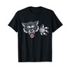 Wolf Werewolf Beast Golf Ball Cartoon Character T-Shirt